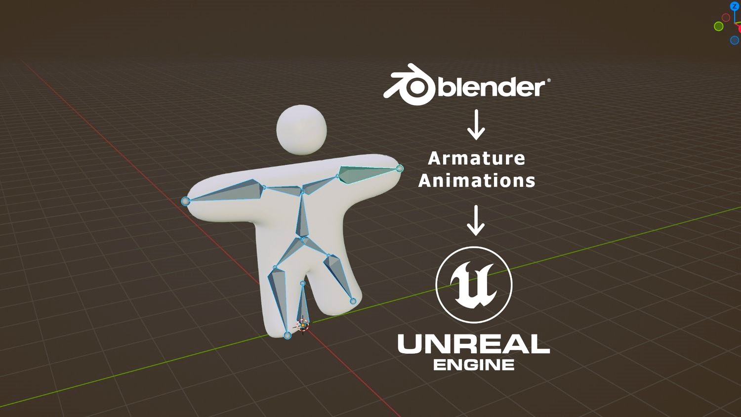 Export Animations from Blender to Unreal Engine 5