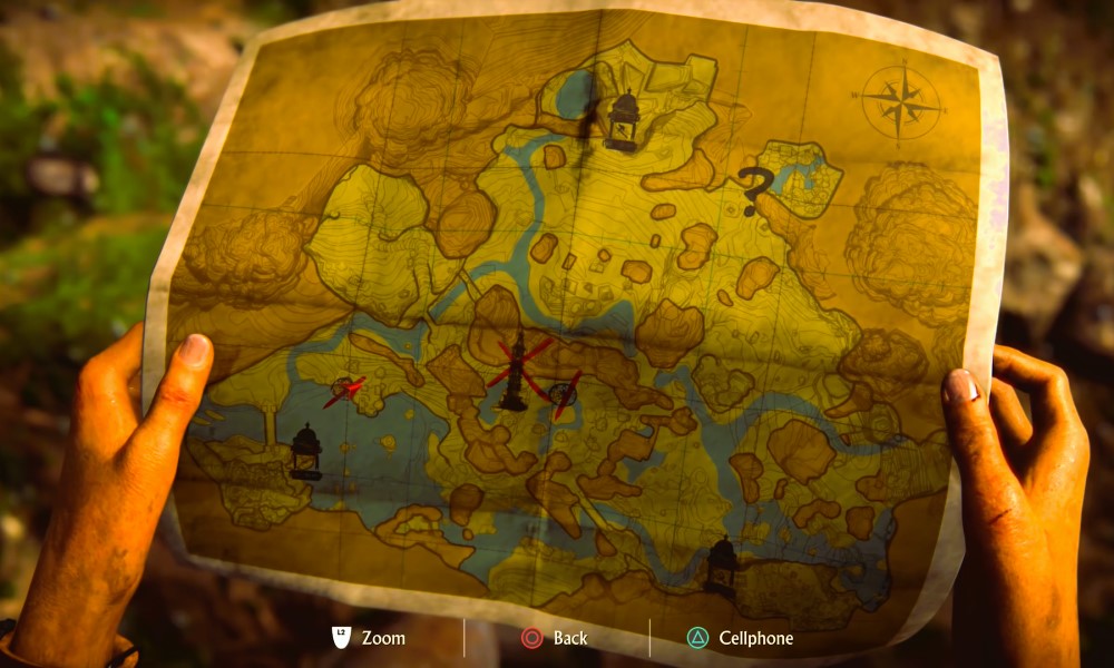 video game maps